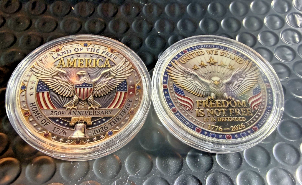 250th Anniversary of United States of America Commemorative Coin