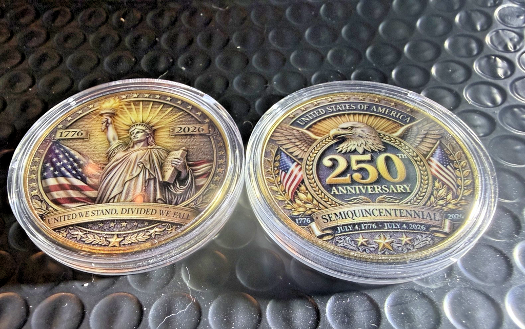 250th Anniversary of United States of America Commemorative Coin