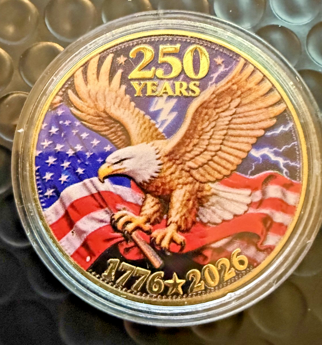America Eagle 250th Anniversary Commemorative Coin