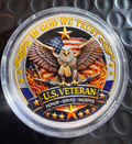 America 250th Anniversary Commemorative U.S. Veterans Coin