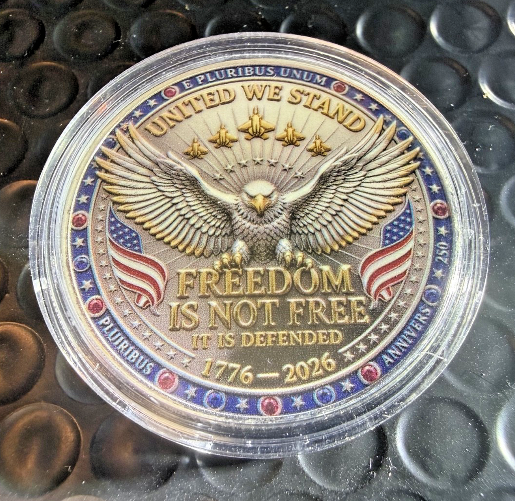 250th Anniversary of United States of America Commemorative Coin