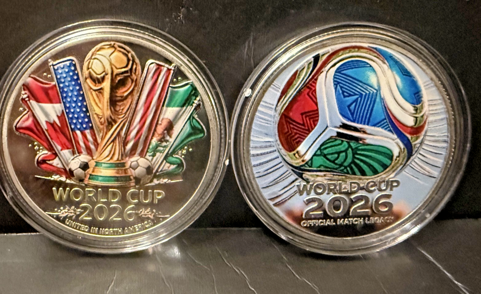2026 FIFA World Cup USA Commemorative Collectible Coin
