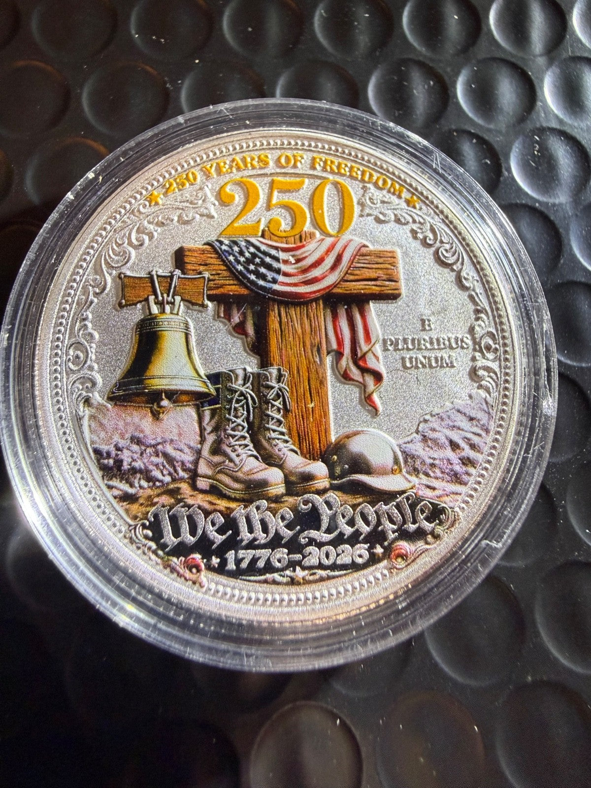 America 250th Anniversary Commemorative U.S. Veterans Coin