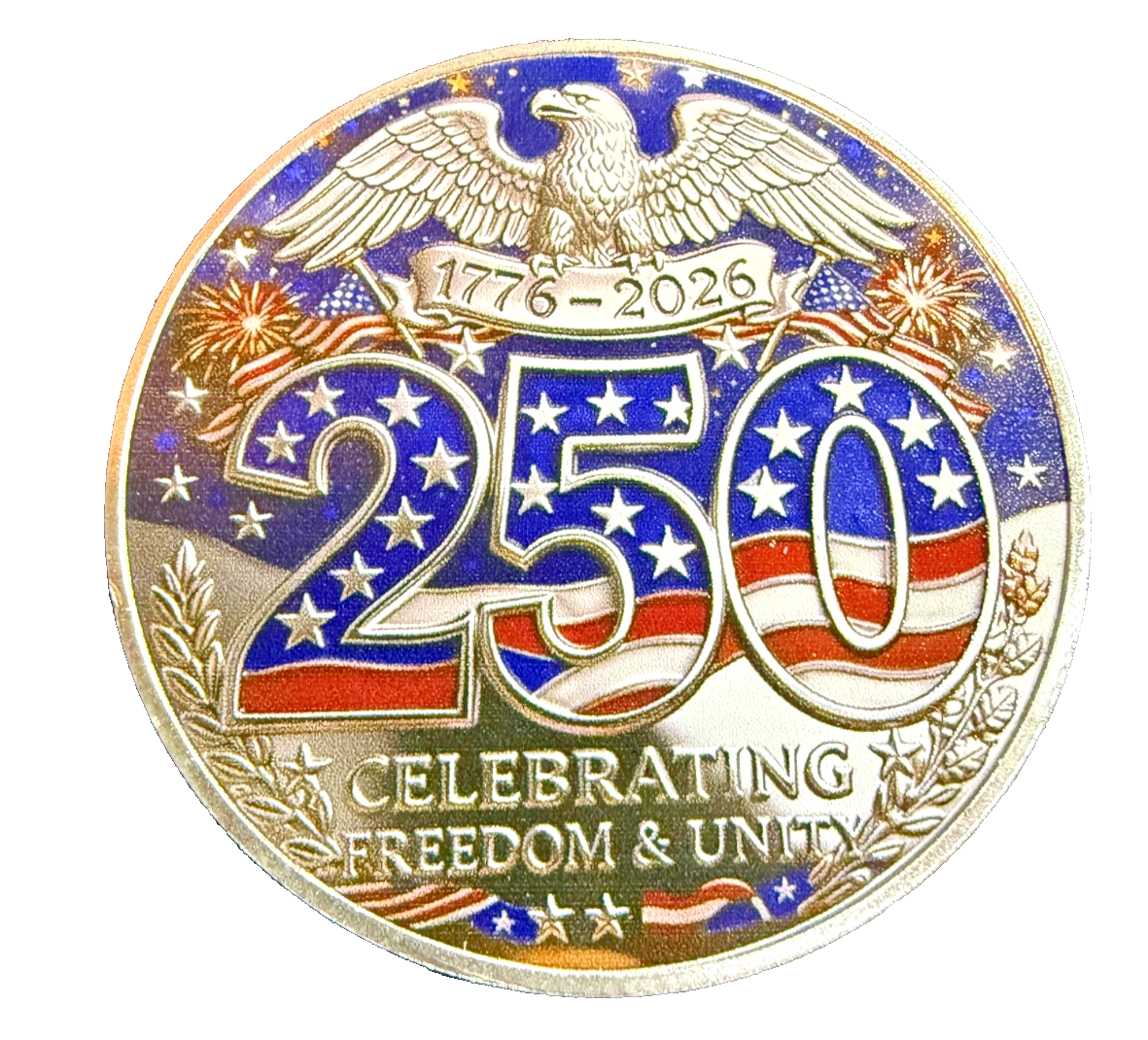 United States of America 250th Anniversary Commemorative Coin