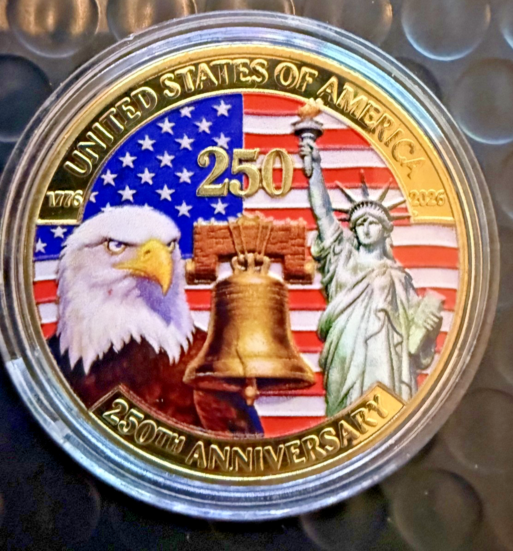 America Eagle 250th Anniversary Commemorative Coin
