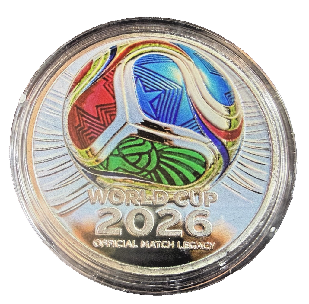 5Pcs.  2026 FIFA World Cup USA Commemorative Collectible Coin