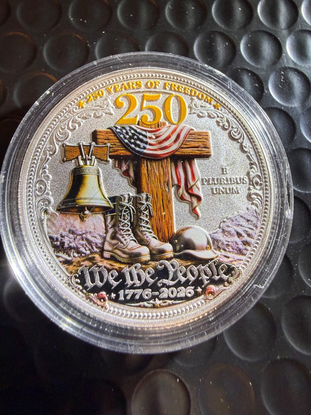 America 250th Anniversary Commemorative U.S. Veterans Coin