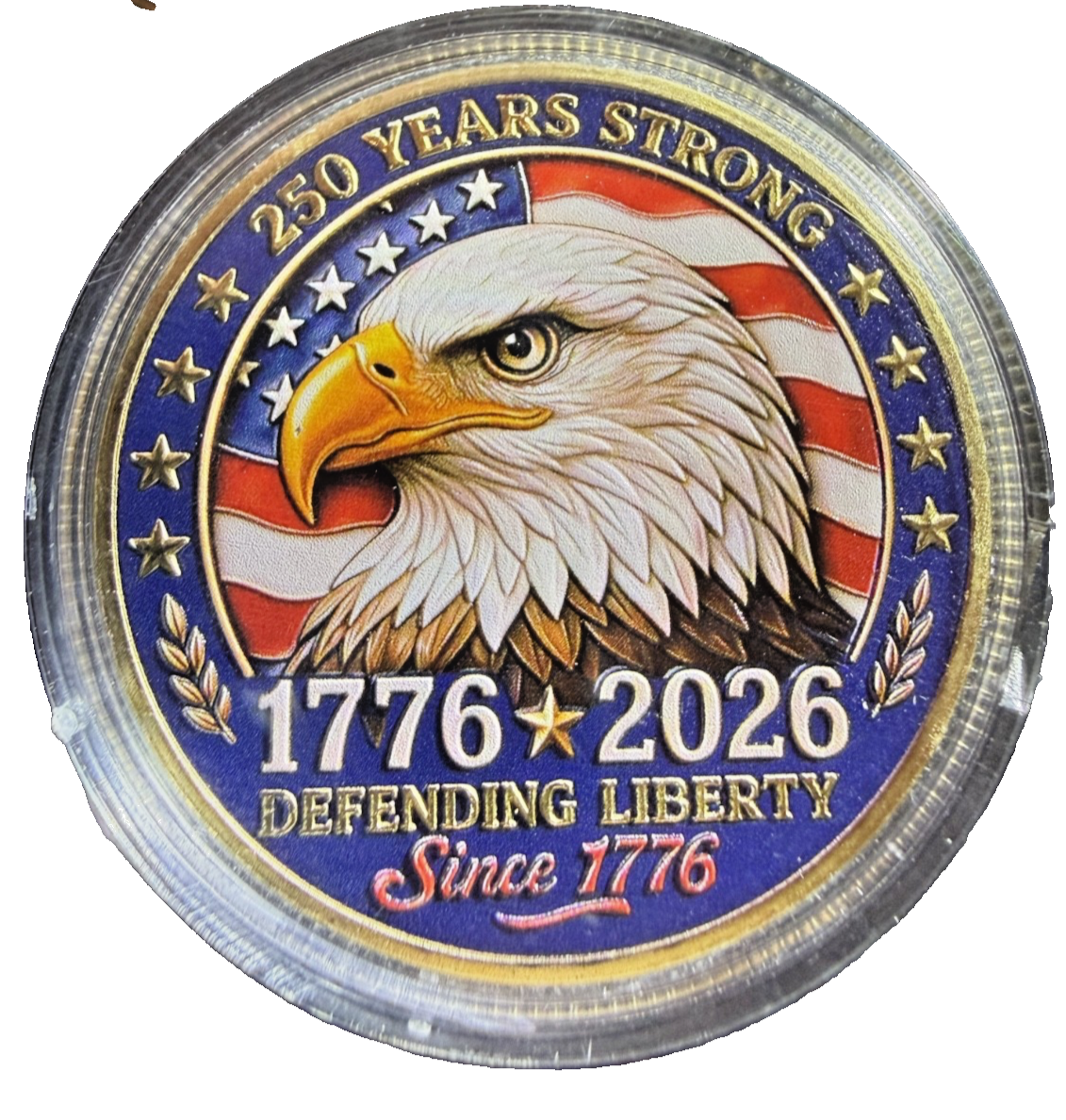 Lot of 5-United States of America 250th Anniversary Commemorative Coin