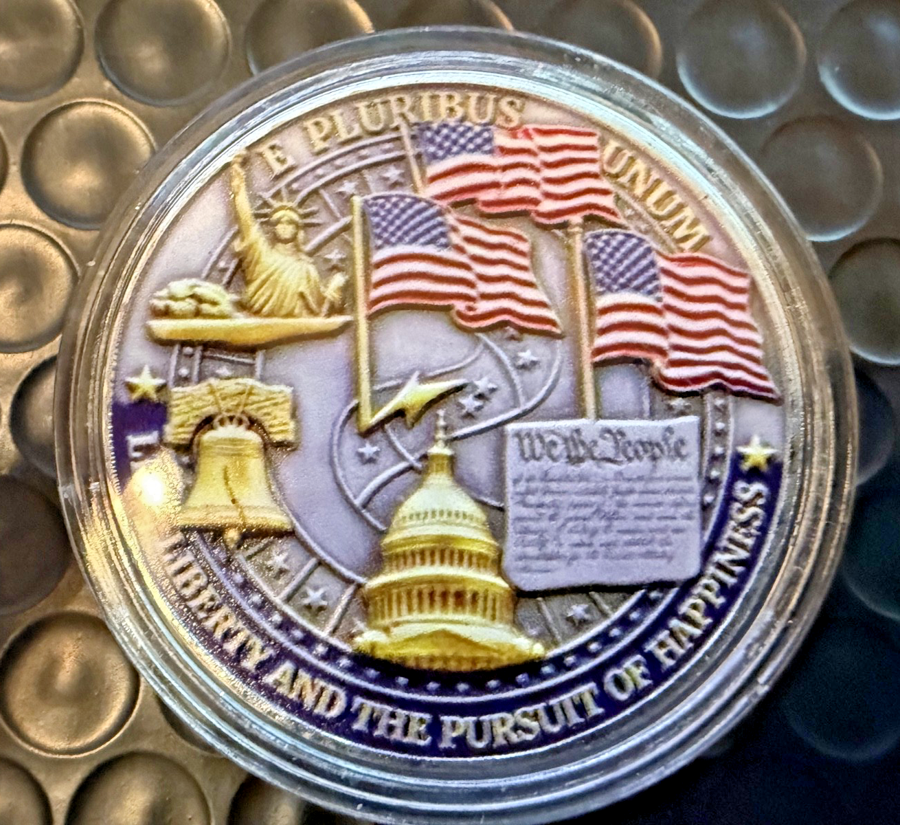 America 250th Anniversary Commemorative Keepsake Coin