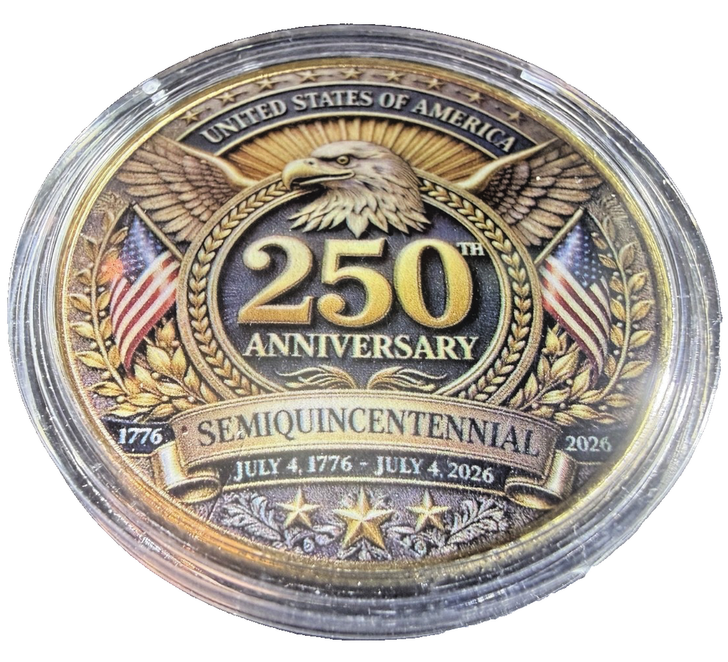 250th Anniversary of United States of America Commemorative Coin