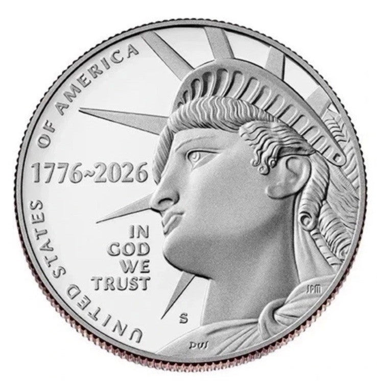 1776-2026 Enduring Liberty Half Dollar SemiQ 25Pc Tube