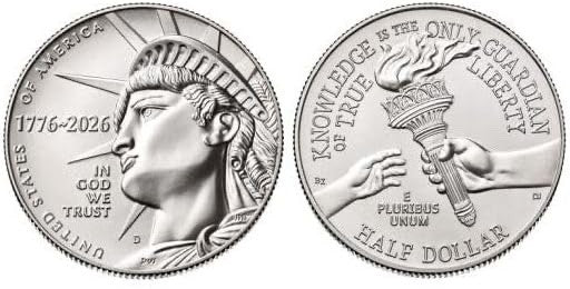 1776-2026 Enduring Liberty Half Dollar SemiQ 10pc bundle