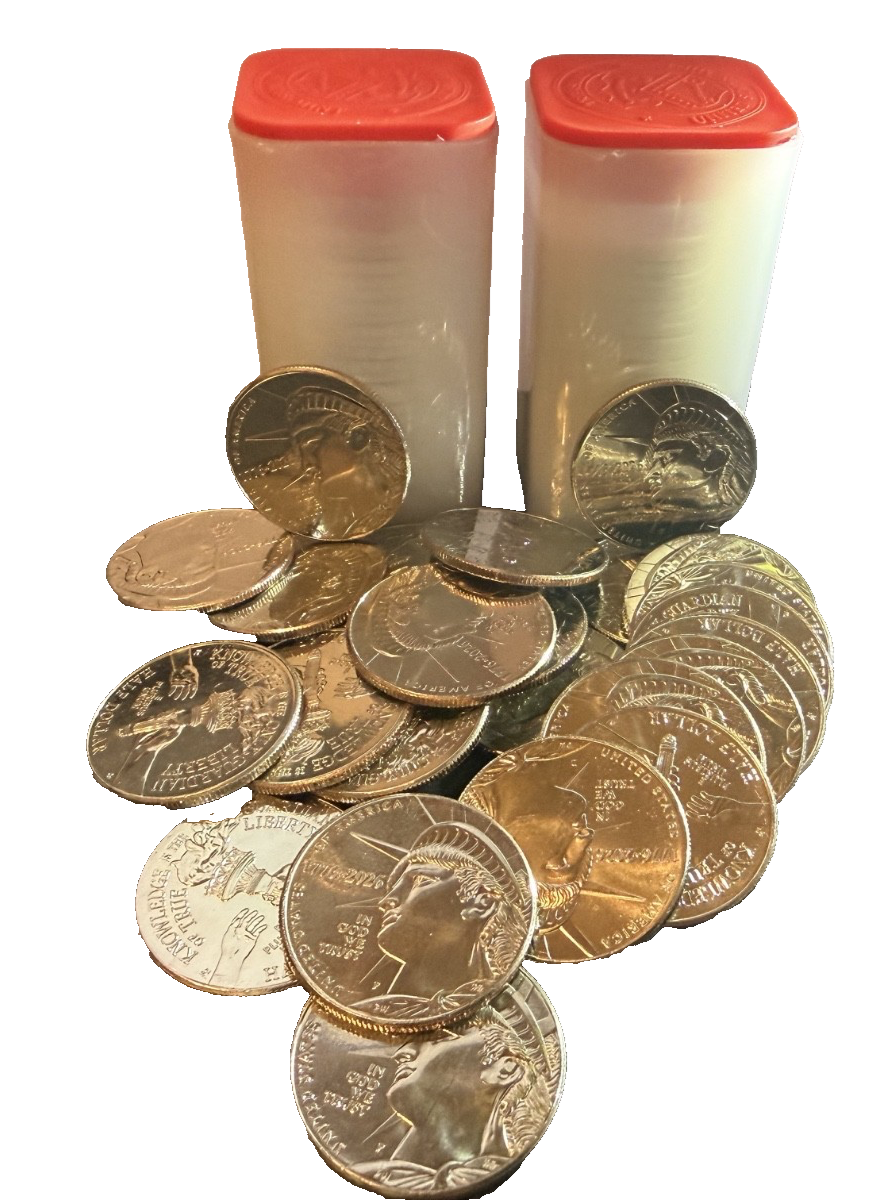 1776-2026 Enduring Liberty Half Dollar SemiQ 25Pc Tube